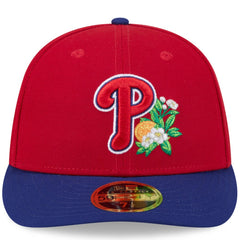 Philadelphia Phillies 2026 Spring Training Low Profile 59FIFTY Fitted Hat Red/Royal | New Era