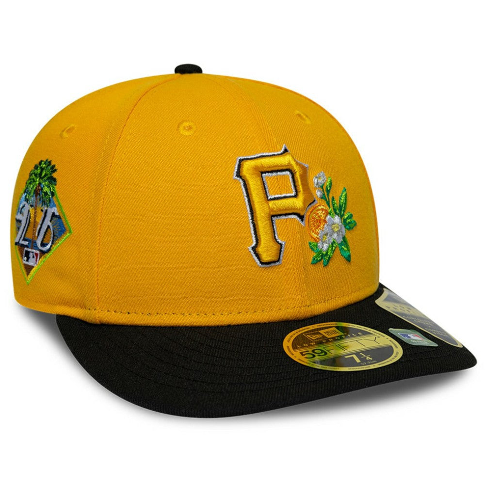 Pittsburgh Pirates 2026 Spring Training Low Profile 59FIFTY Fitted Hat Gold/Black | New Era