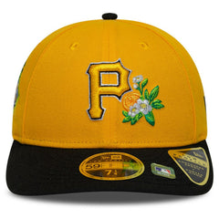 Pittsburgh Pirates 2026 Spring Training Low Profile 59FIFTY Fitted Hat Gold/Black | New Era