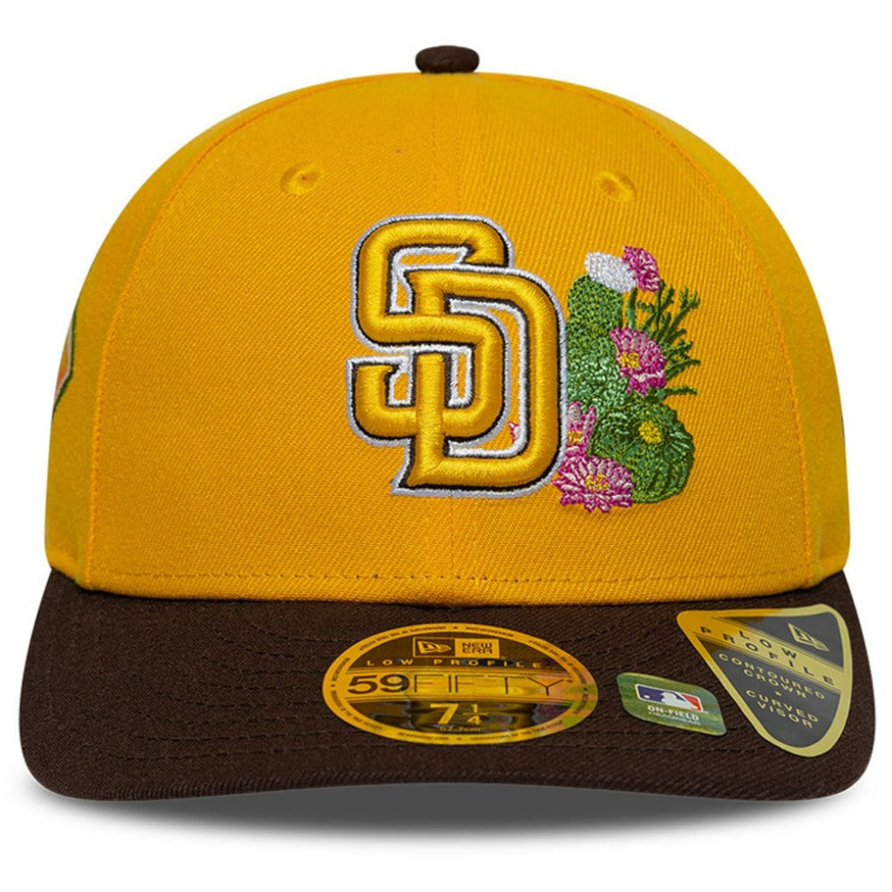 San Diego Padres 2026 Spring Training Low Profile 59FIFTY Fitted Hat Gold/Brown | New Era