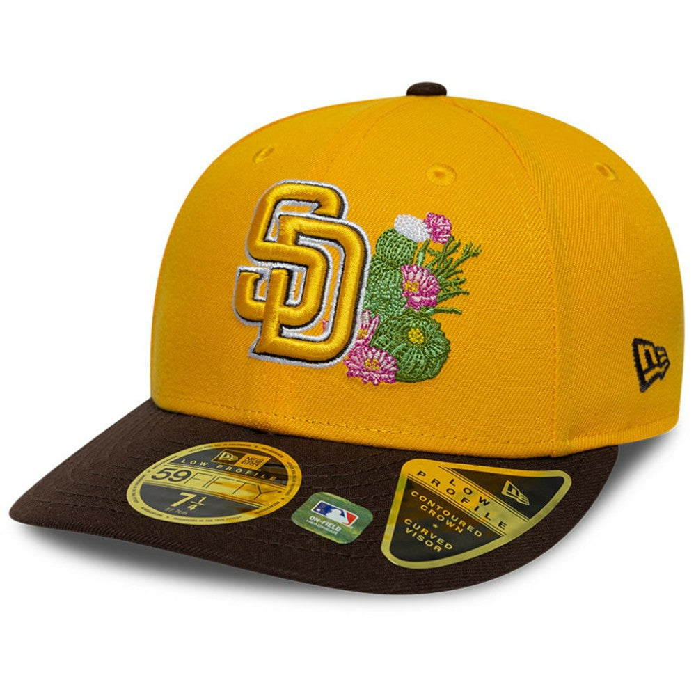 San Diego Padres 2026 Spring Training Low Profile 59FIFTY Fitted Hat Gold/Brown | New Era