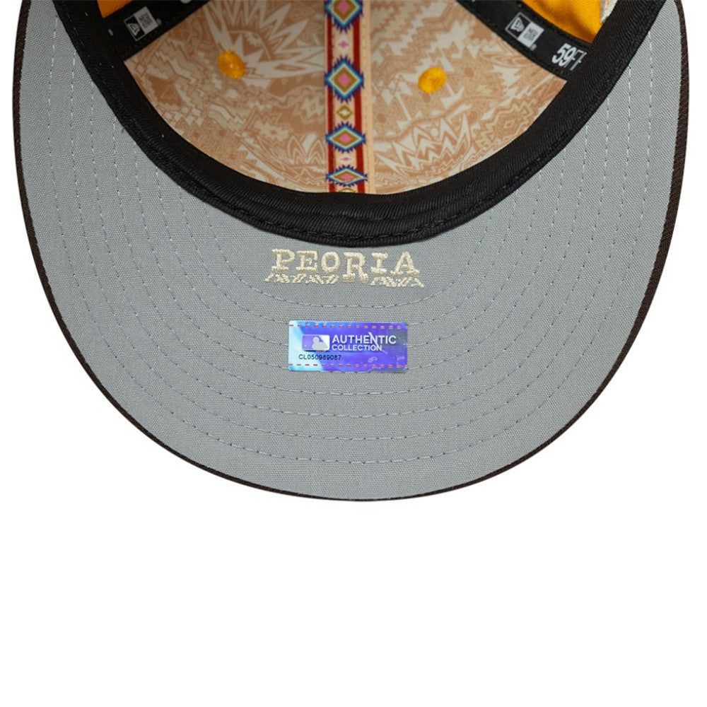 San Diego Padres 2026 Spring Training Low Profile 59FIFTY Fitted Hat Gold/Brown | New Era