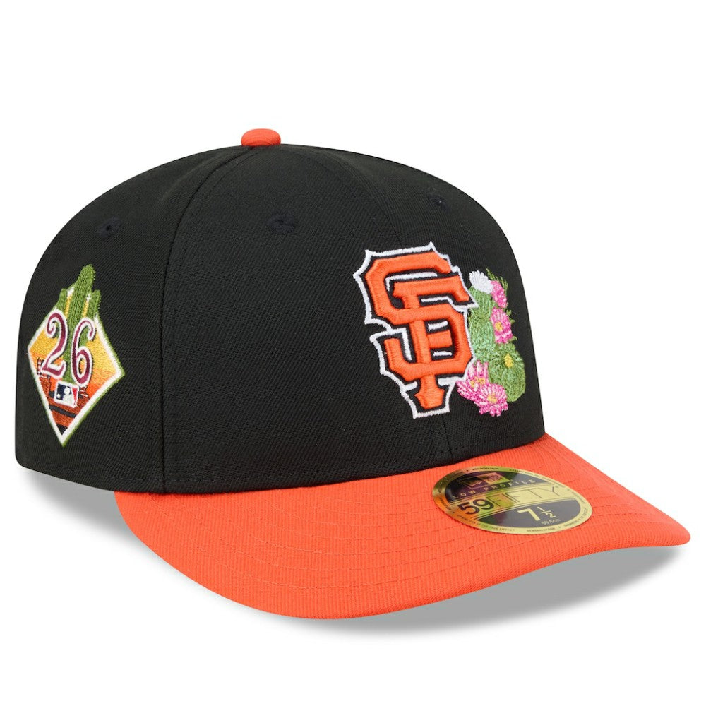San Francisco Giants 2026 Spring Training Low Profile 59FIFTY Fitted Hat Black/Orange | New Era