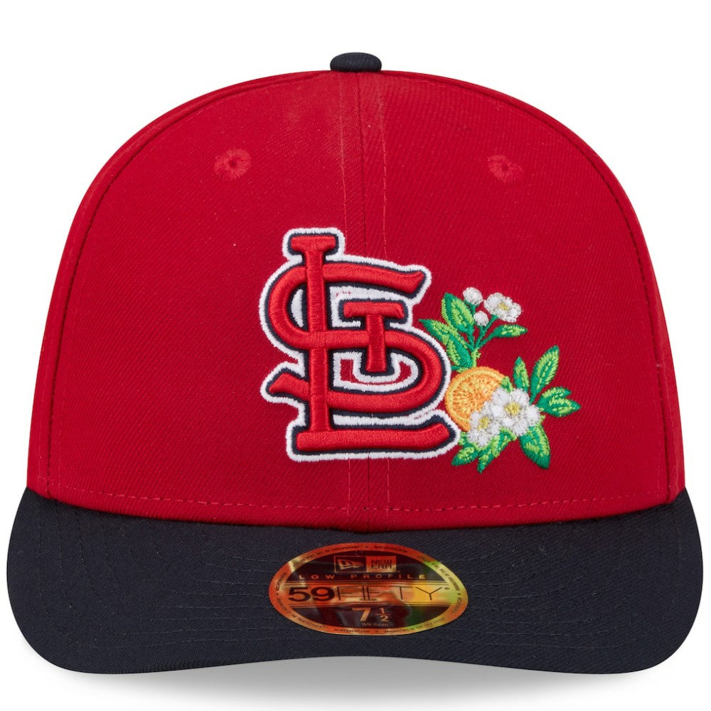 St. Louis Cardinals 2026 Spring Training Low Profile 59FIFTY Fitted Hat Red/Navy | New Era
