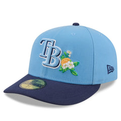 Tampa Bay Rays 2026 Spring Training Low Profile 59FIFTY Fitted Hat Light Blue/Navy | New Era