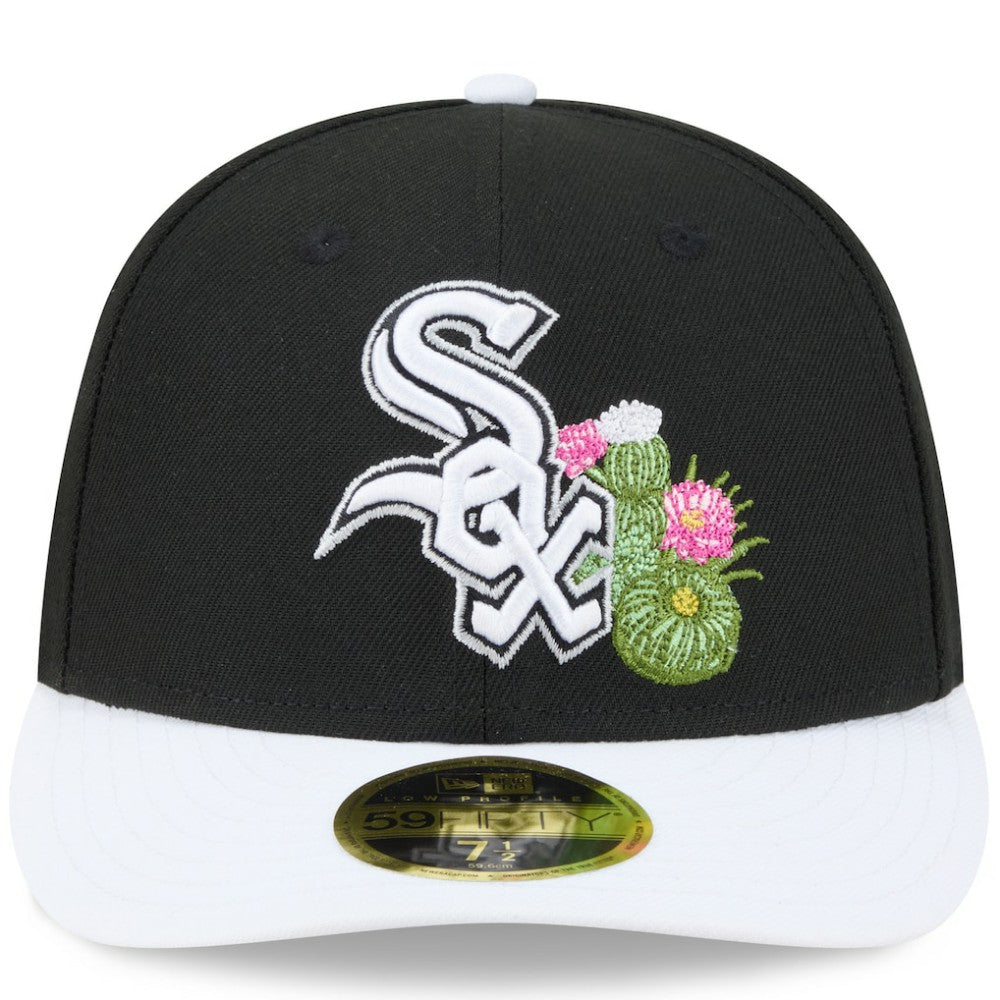 Chicago White Sox 2026 Spring Training Low Profile 59FIFTY Fitted Hat Black/White | New Era