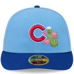 Chicago Cubs 2026 Spring Training Low Profile 59FIFTY Fitted Hat Light Blue/Royal | New Era