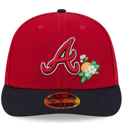 Atlanta Braves 2026 Spring Training Low Profile 59FIFTY Fitted Hat Red/Navy | New Era