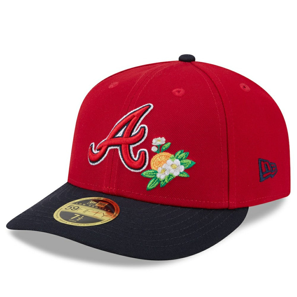 Atlanta Braves 2026 Spring Training Low Profile 59FIFTY Fitted Hat Red/Navy | New Era