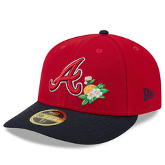 Atlanta Braves 2026 Spring Training Low Profile 59FIFTY Fitted Hat Red/Navy | New Era