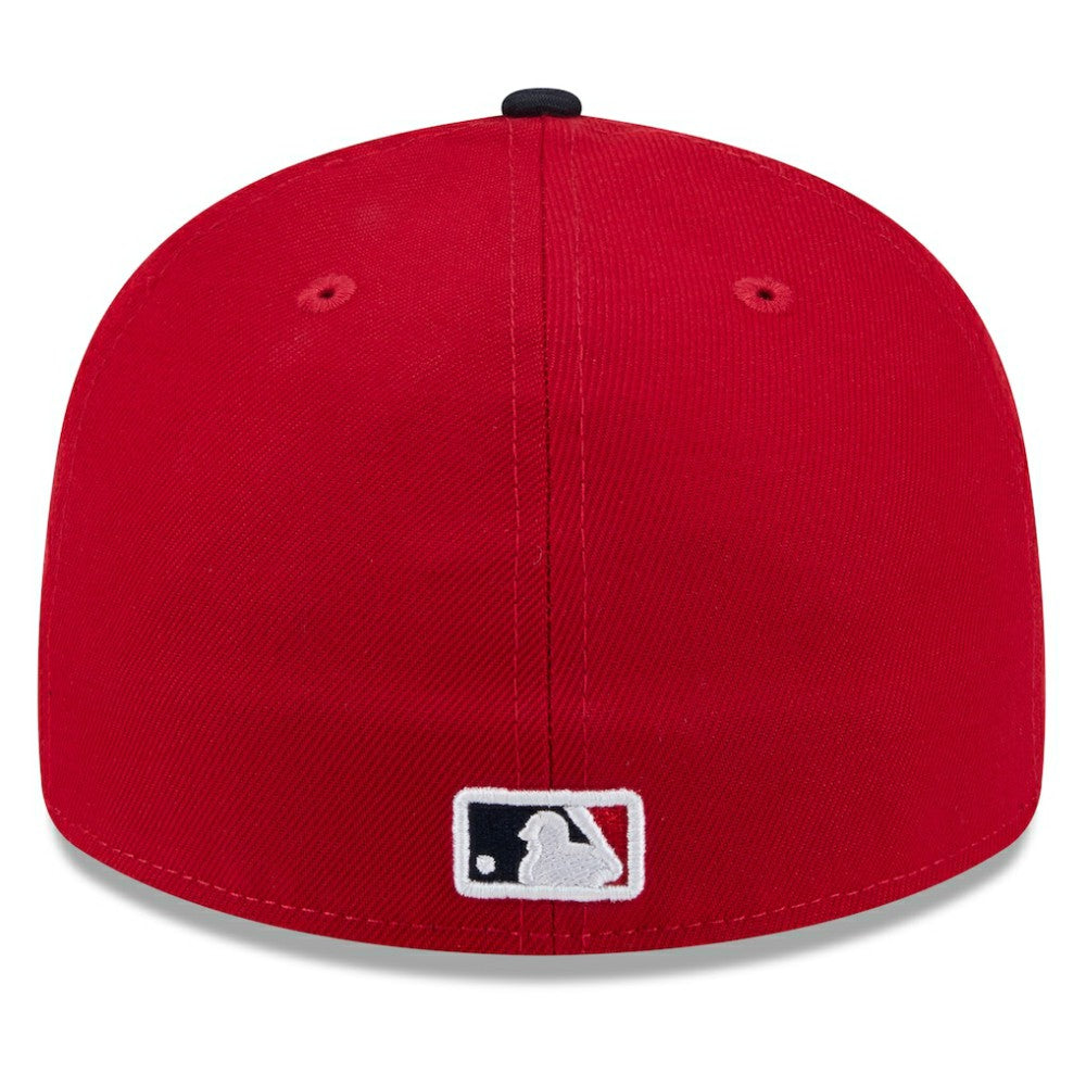 Atlanta Braves 2026 Spring Training Low Profile 59FIFTY Fitted Hat Red/Navy | New Era