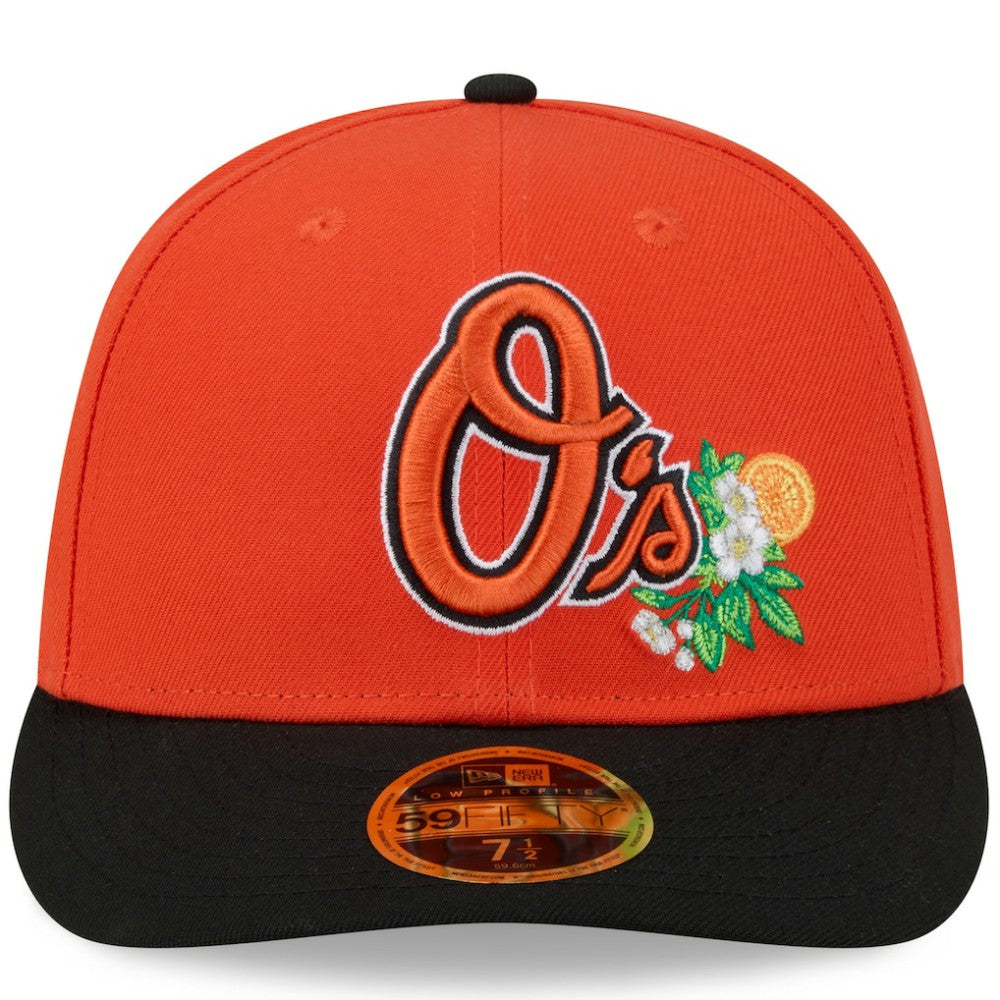 Baltimore Orioles 2026 Spring Training Low Profile 59FIFTY Fitted Hat Orange/Black | New Era