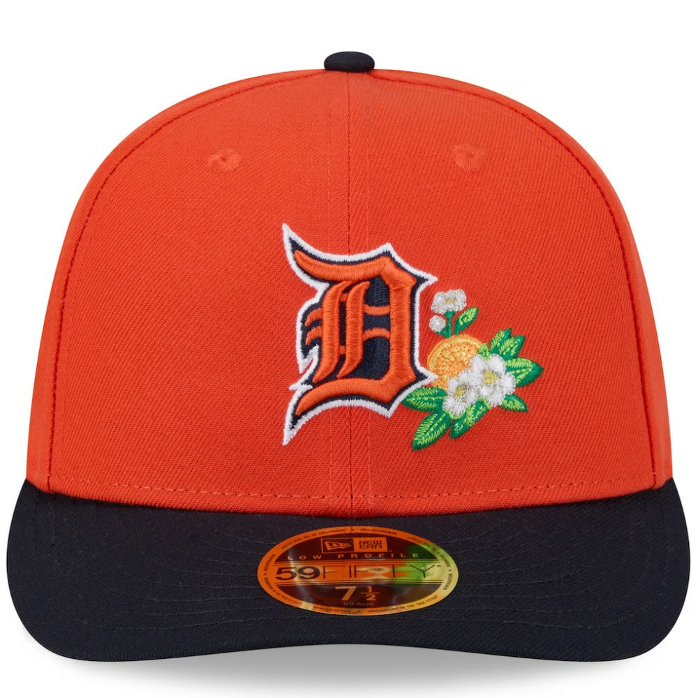 Detroit Tigers 2026 Spring Training Low Profile 59FIFTY Fitted Hat Orange/Navy | New Era