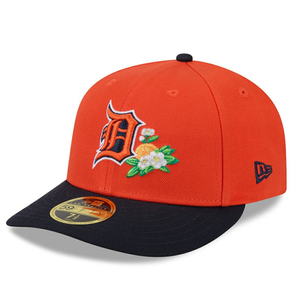 Detroit Tigers 2026 Spring Training Low Profile 59FIFTY Fitted Hat Orange/Navy | New Era