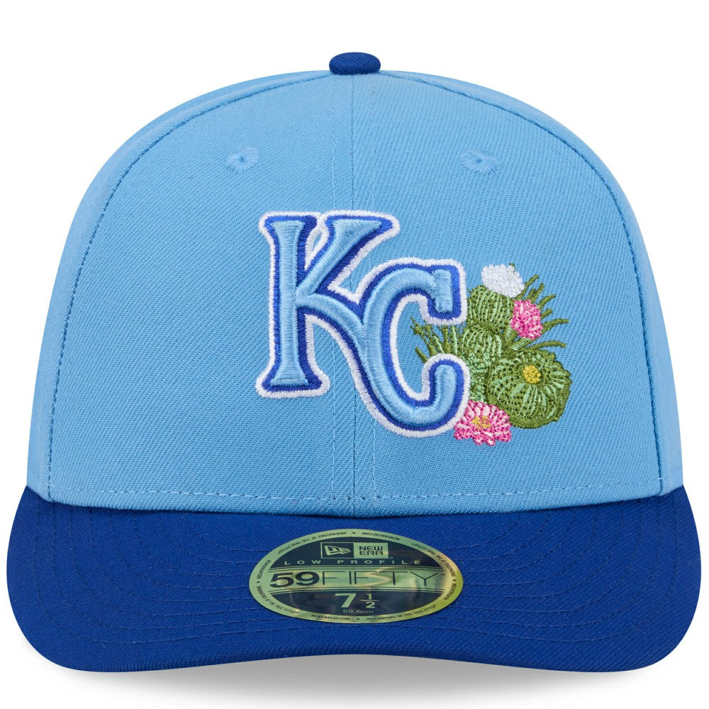 Kansas City Royals 2026 Spring Training Low Profile 59FIFTY Fitted Hat Light Blue/Royal | New Era