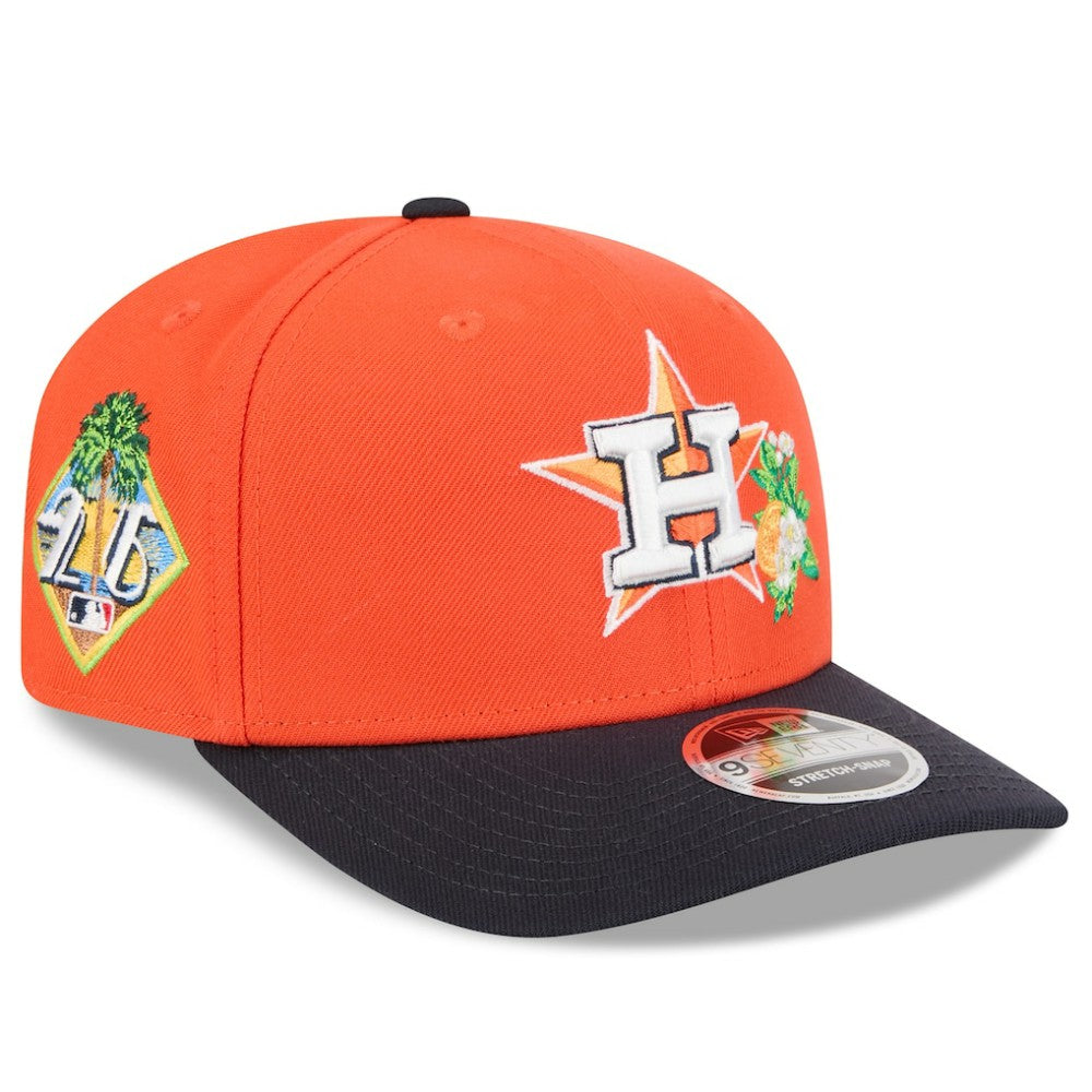 Houston Astros 2026 Spring Training 9SEVENTY Adjustable Hat Orange/Navy | New Era