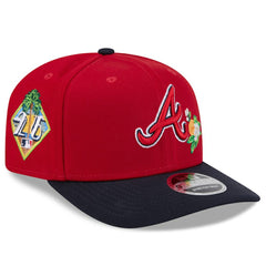 Atlanta Braves 2026 Spring Training 9SEVENTY Adjustable Hat Red/Navy | New Era