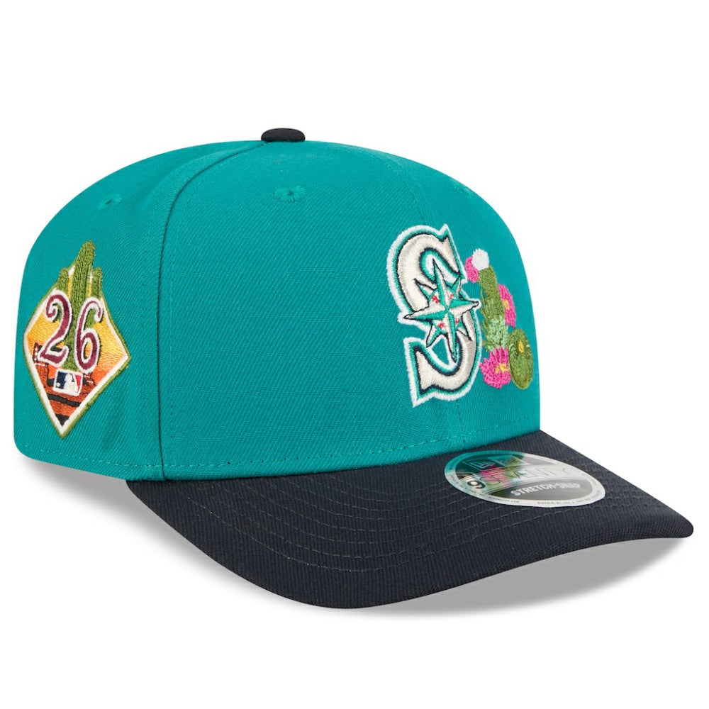 Seattle Mariners 2026 Spring Training 9SEVENTY Adjustable Hat Teal/Navy | New Era