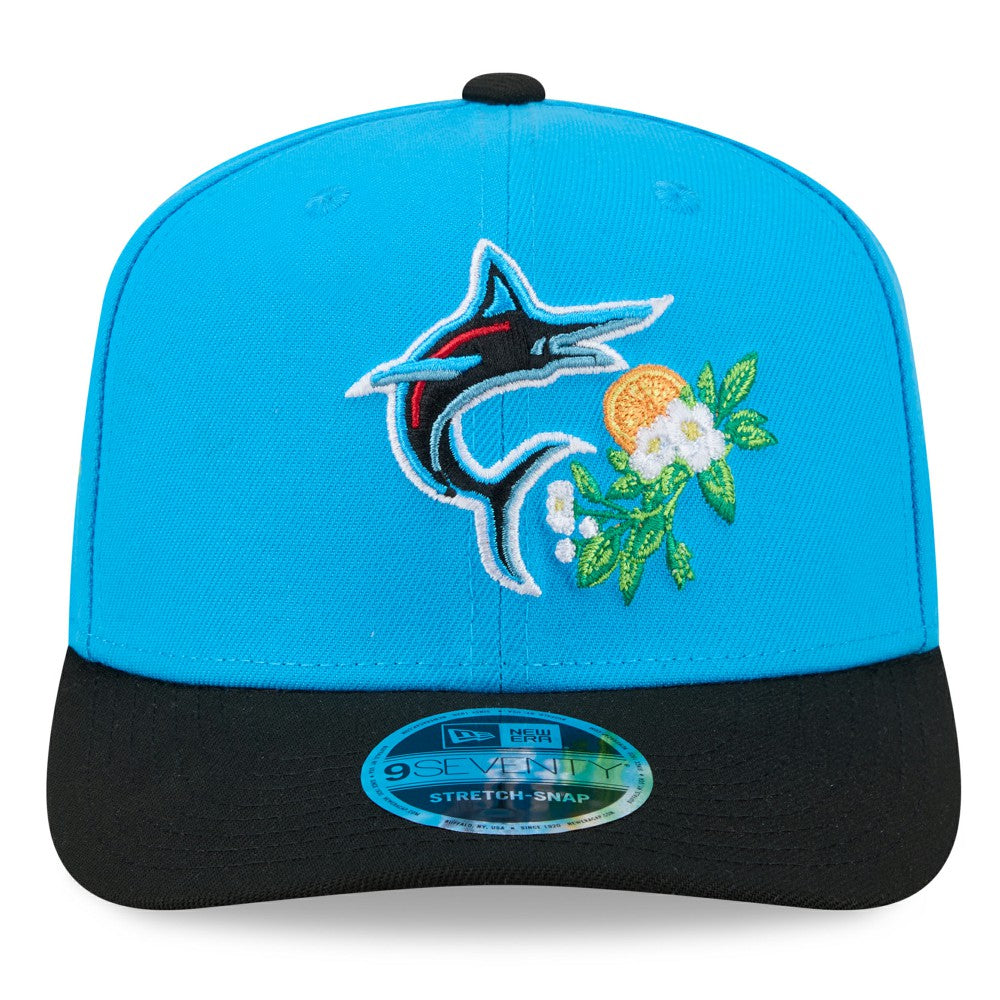 Miami Marlins 2026 Spring Training 9SEVENTY Adjustable Hat Blue/Black | New Era