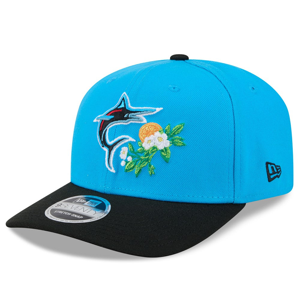 Miami Marlins 2026 Spring Training 9SEVENTY Adjustable Hat Blue/Black | New Era