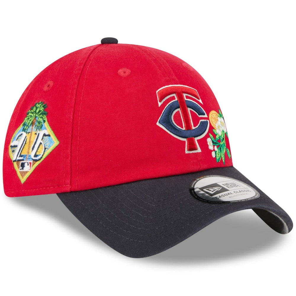 Minnesota Twins 2026 Spring Training Casual Classic Adjustable Hat Navy/Red | New Era