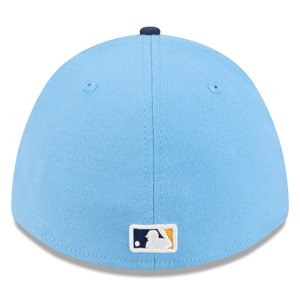 Milwaukee Brewers 2026 Spring Training M-Crown 39THIRTY Flex Hat Light Blue/Navy | New Era