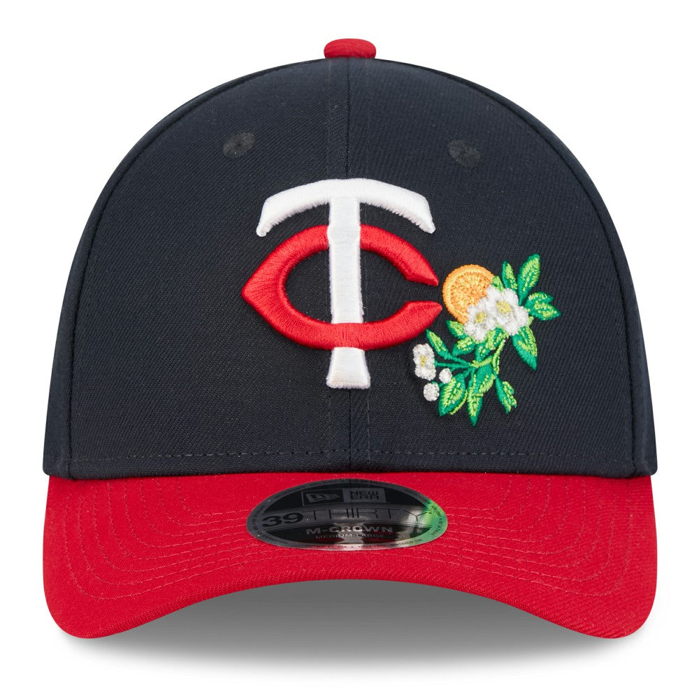 Minnesota Twins 2026 Spring Training M-Crown 39THIRTY Flex Hat Navy/Red | New Era