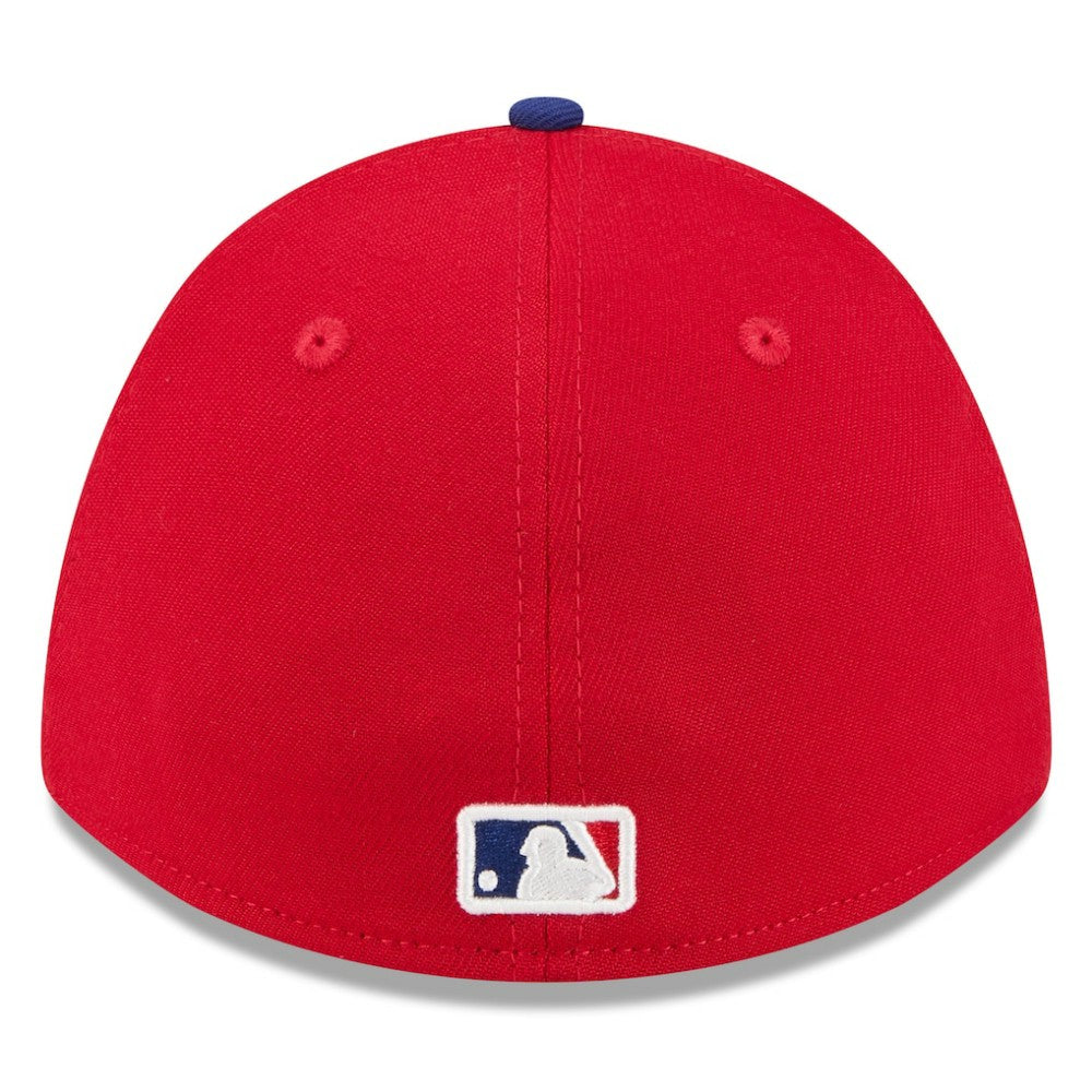 Philadelphia Phillies 2026 Spring Training M-Crown 39THIRTY Flex Hat Red/Royal | New Era