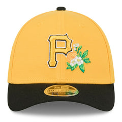 Pittsburgh Pirates 2026 Spring Training M-Crown 39THIRTY Flex Hat Gold/Black | New Era
