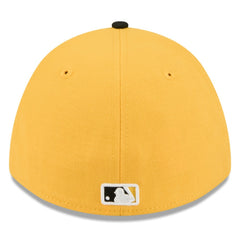 Pittsburgh Pirates 2026 Spring Training M-Crown 39THIRTY Flex Hat Gold/Black | New Era