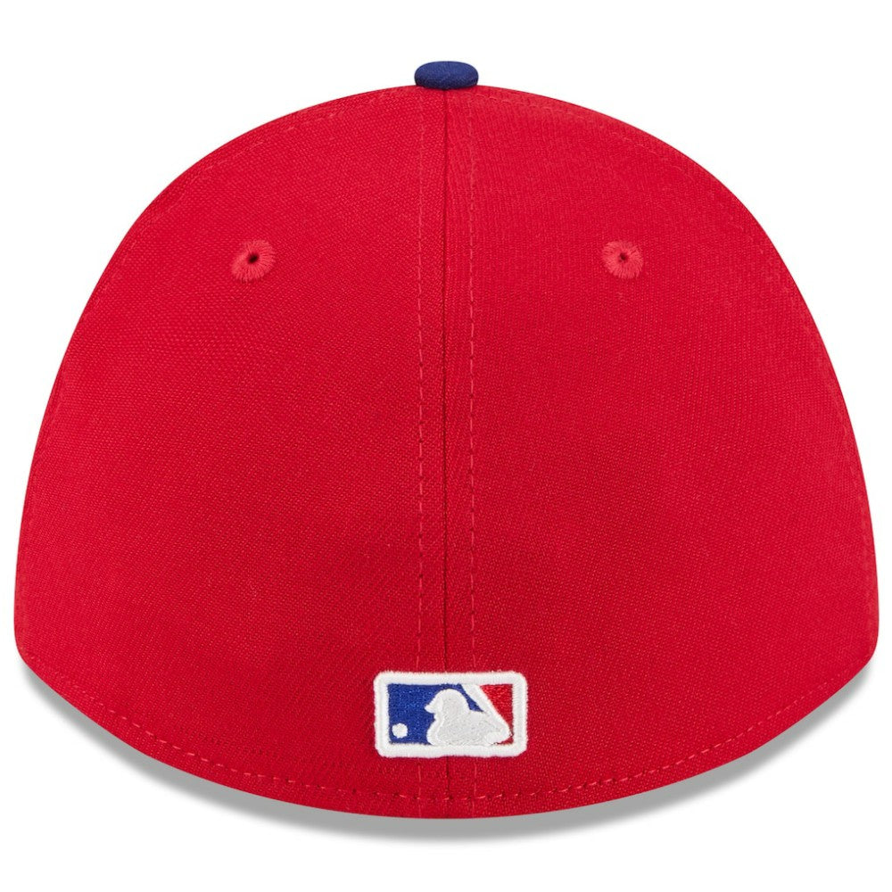 Texas Rangers 2026 Spring Training M-Crown 39THIRTY Flex Hat Red/Royal | New Era