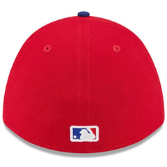 Texas Rangers 2026 Spring Training M-Crown 39THIRTY Flex Hat Red/Royal | New Era