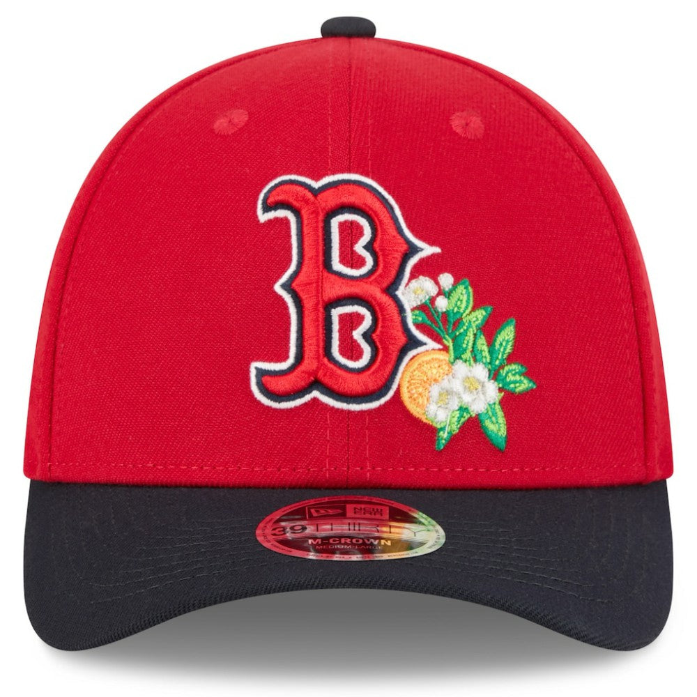 Boston Red Sox 2026 Spring Training M-Crown 39THIRTY Flex Hat Red/Navy | New Era
