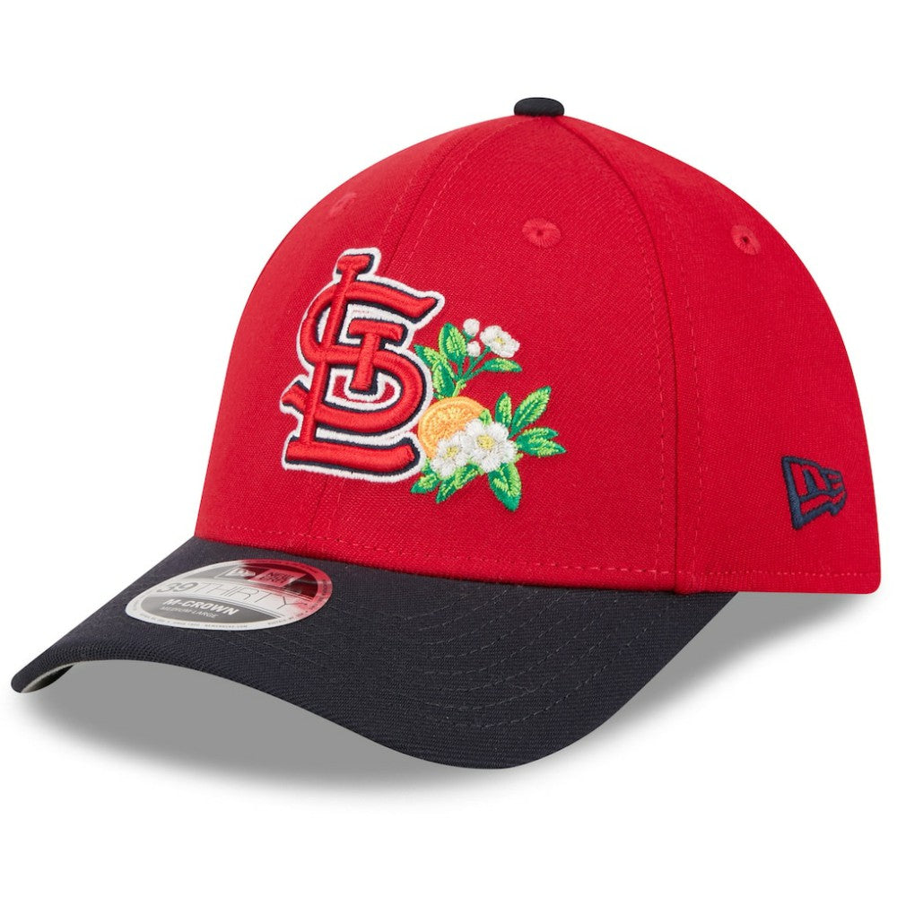 St. Louis Cardinals 2026 Spring Training M-Crown 39THIRTY Flex Hat Red/Navy | New Era