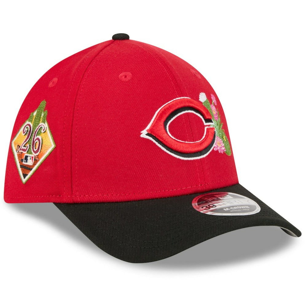 Cincinnati Reds 2026 Spring Training M-Crown 39THIRTY Flex Hat Red/Black | New Era