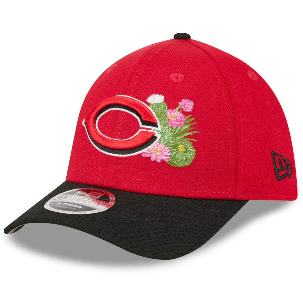 Cincinnati Reds 2026 Spring Training M-Crown 39THIRTY Flex Hat Red/Black | New Era