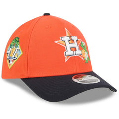 Houston Astros 2026 Spring Training M-Crown 39THIRTY Flex Hat Orange/Navy | New Era