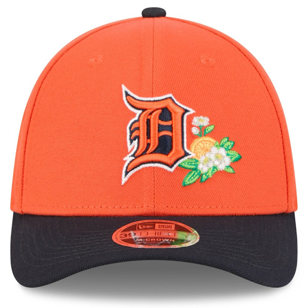 Detroit Tigers 2026 Spring Training M-Crown 39THIRTY Flex Hat Orange/Navy | New Era