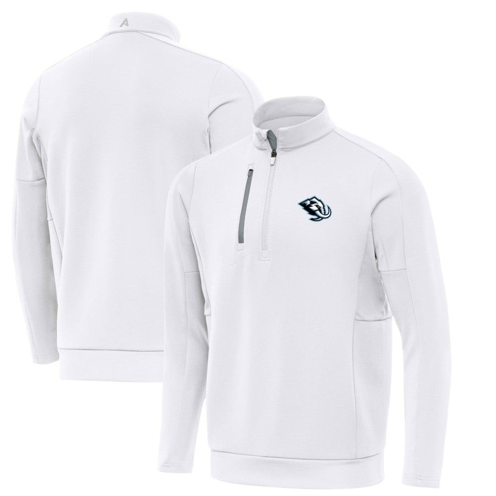 Utah Mammoth Antigua Generation Quarter-Zip Pullover White