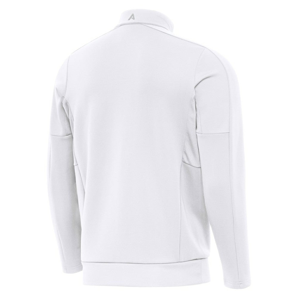 Utah Mammoth Antigua Generation Quarter-Zip Pullover White