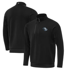 Utah Mammoth Antigua Generation Quarter-Zip Pullover Black