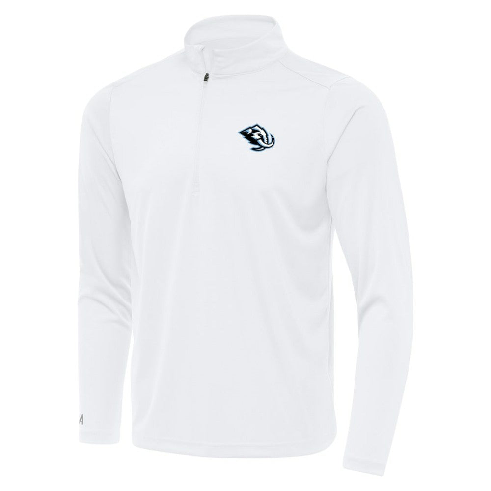 Utah Mammoth Antigua Tribute Quarter-Zip Pullover White