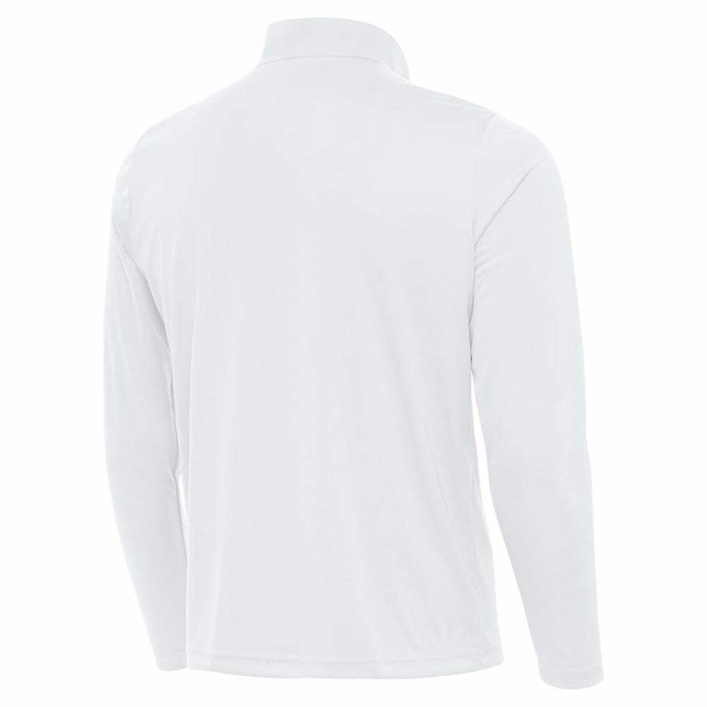 Utah Mammoth Antigua Tribute Quarter-Zip Pullover White