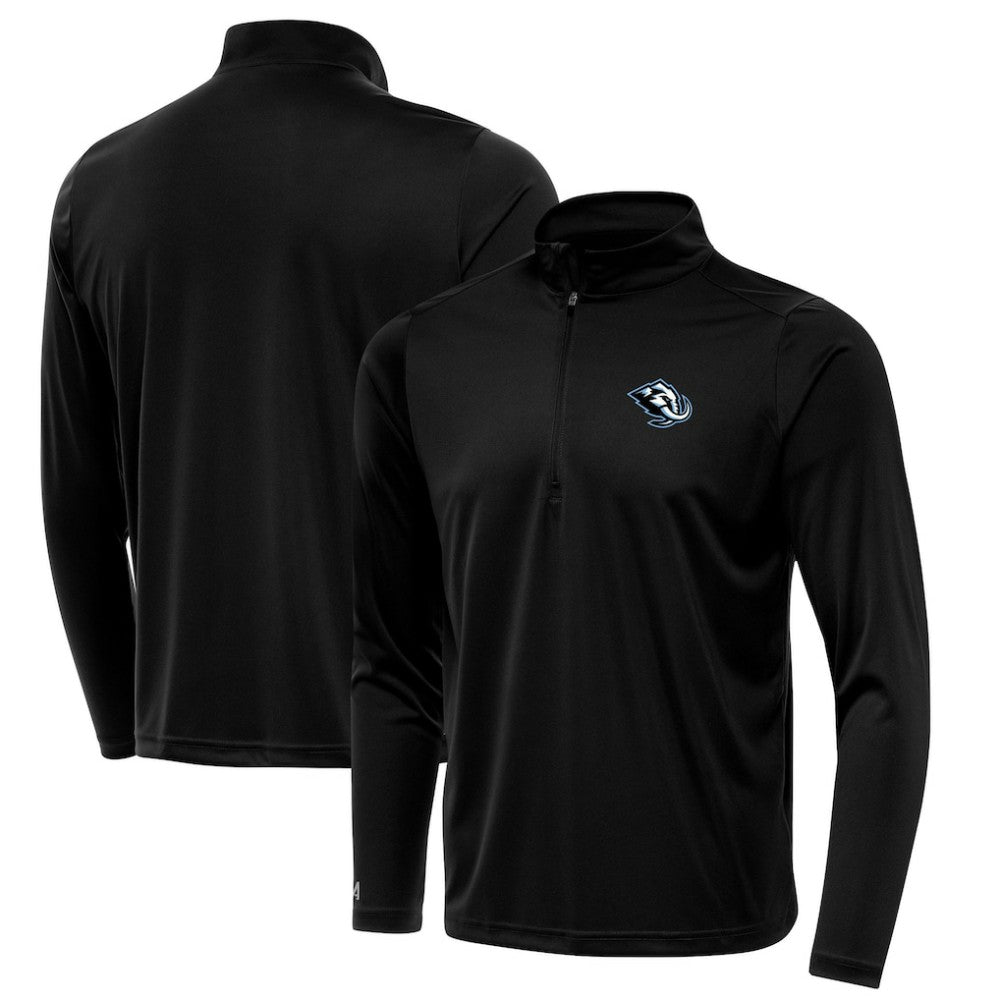 Utah Mammoth Antigua Tribute Quarter-Zip Pullover Black