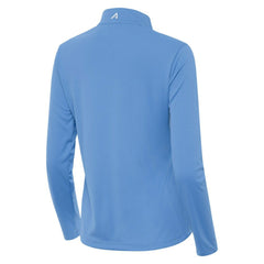 Utah Mammoth Antigua Women's Tribute Half-Zip Pullover Powder Blue