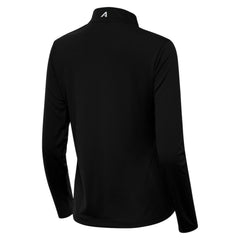 Utah Mammoth Antigua Women's Tribute Half-Zip Pullover Black