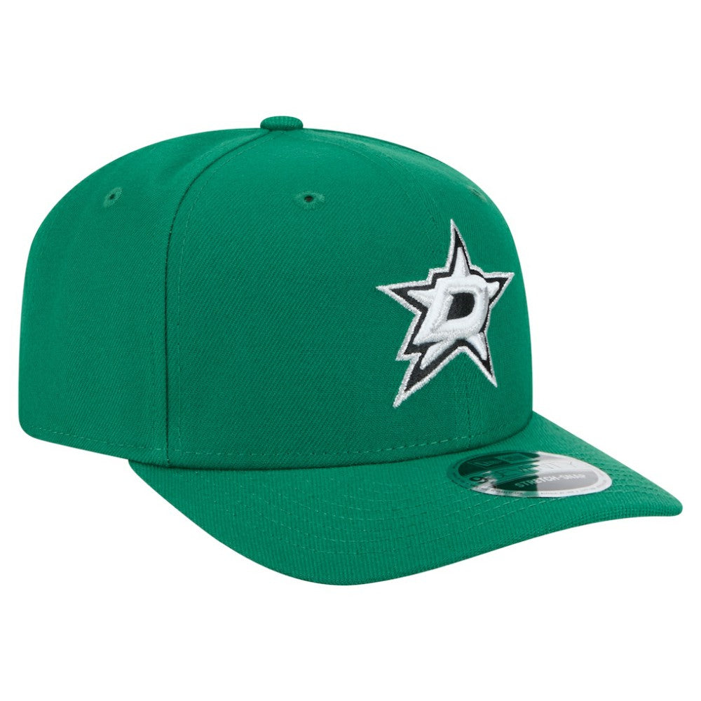 Dallas Stars New Era Logo Basic 9SEVENTY Adjustable Hat Kelly Green