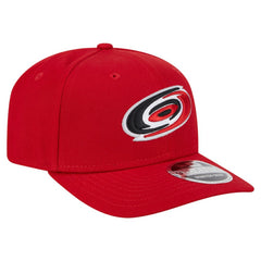 Carolina Hurricanes New Era Logo Basic 9SEVENTY Adjustable Hat Red