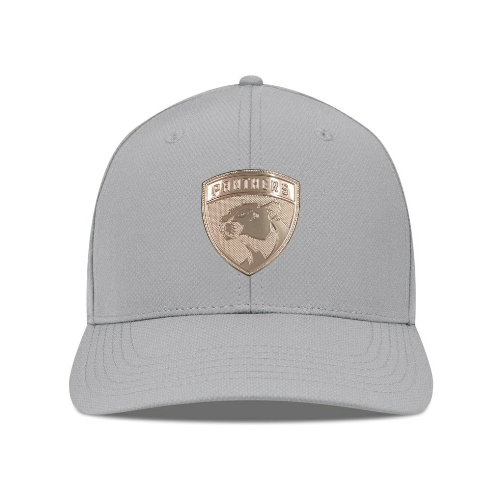 Florida Panthers Levelwear Rise Copper Insignia Flex Hat Gray
