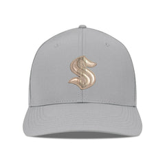 Seattle Kraken Levelwear Rise Copper Insignia Flex Hat Gray